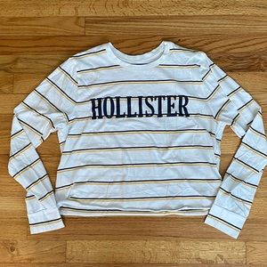 Hollister Long Sleeve Crop Top